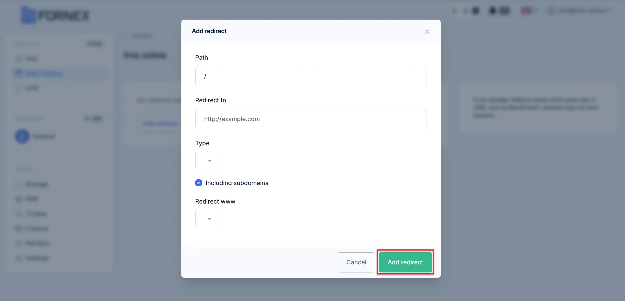 List of redirects