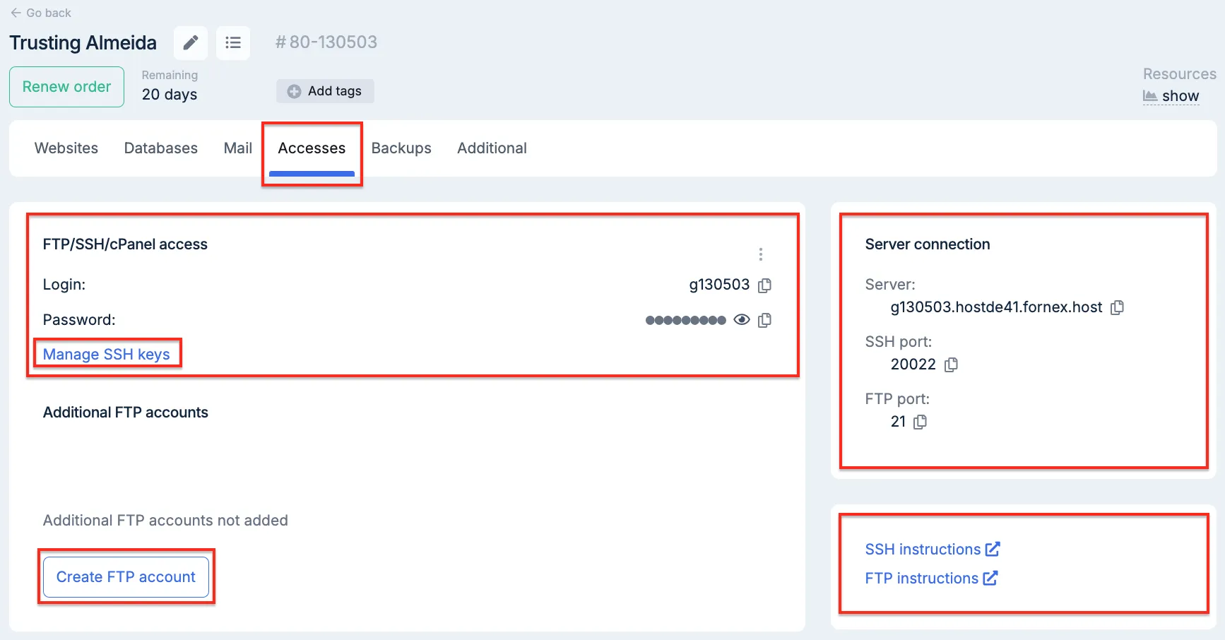 Access management